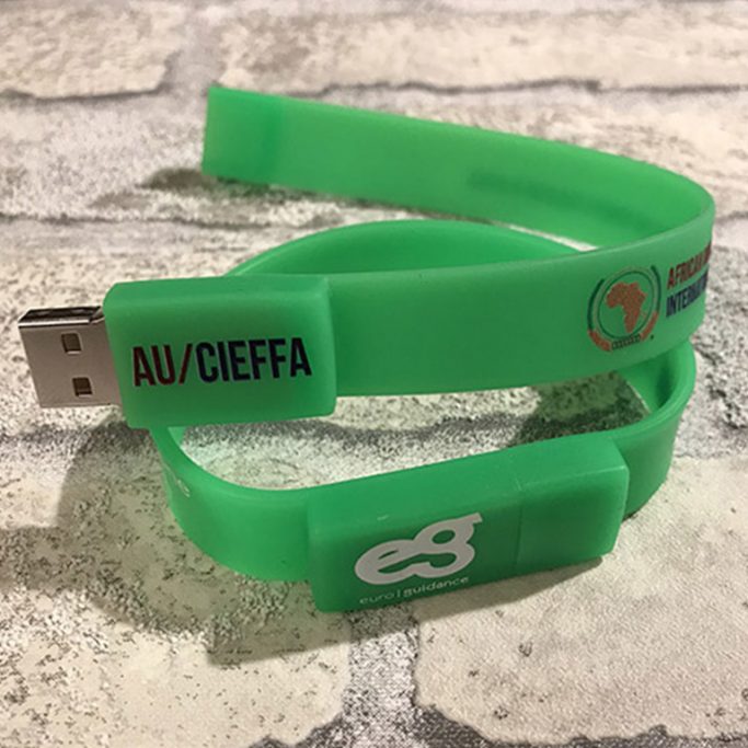 bracelet USB publicitaire