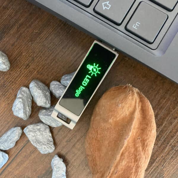 Clé USB-C lumineuse personnalisée